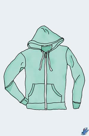 Hoodie with Zipper